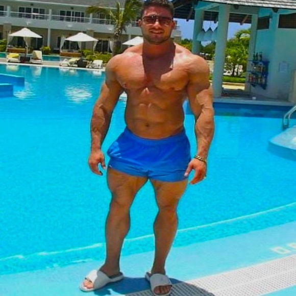 Gary Majdell Swim Trunks Medium 100% Nylon - Picture 1 of 4
